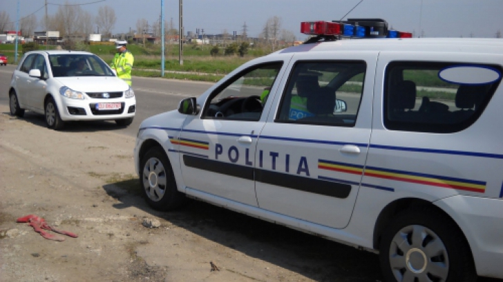 Poliţiştilor nu le-a venit să creadă: cum circula un şofer pe Autostrada Bucureşti-Constanţa