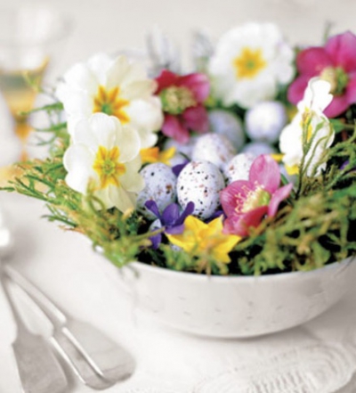 Cele mai spectaculoase aranjamente pentru masa de Paşte