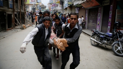 CUTREMUR NEPAL. Ce a rămas după cutremurul din Nepal. Fotografiile care au făcut înconjurul lumii 
