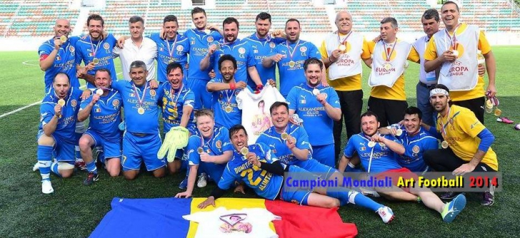 Uite cu cine va juca Nationala Romaniei, in grupe, la "Art Football 2015"