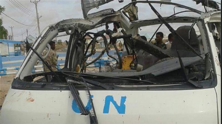 Atentat cu bombă asupra unui autobuz plin cu angajaţi ONU, în Somalia. Primul bilanţ, 6 morţi