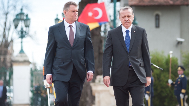 Preşedintele Turciei, întâlnire la Bucureşti cu Klaus Iohannis