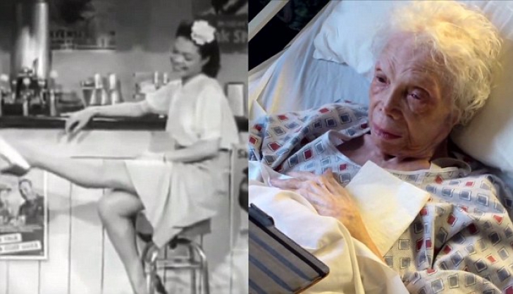Reacţia uimitoare a unei femei de 102 ani care vede prima dată un film cu ea dansând în anii '30