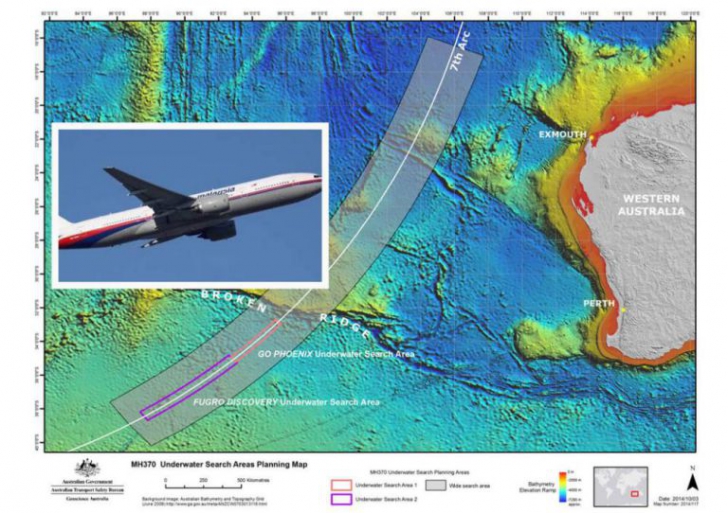Andrew Milne spune ca a gasit aeronava MH370