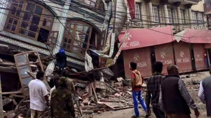 CUTREMUR NEPAL. Ce a rămas după cutremurul din Nepal. Fotografiile care au făcut înconjurul lumii 