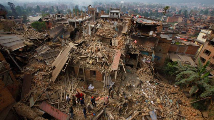 Ce a mai rămas din capitala Nepalului, după cele două cutremure - imagini filmate cu o dronă 
