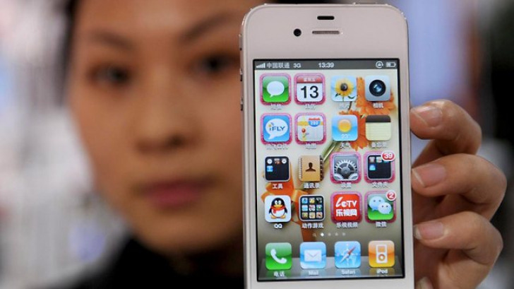 Vânzări iPhone în China, peste cele din SUA