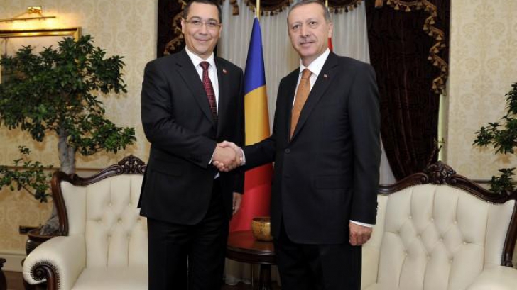 Întrevedere Ponta-Erdogan. Ce documente bilaterale au fost semnate