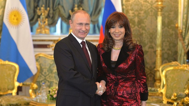 Aliata lui Putin. Rusia și Argentina au semnat un parteneriat strategic
