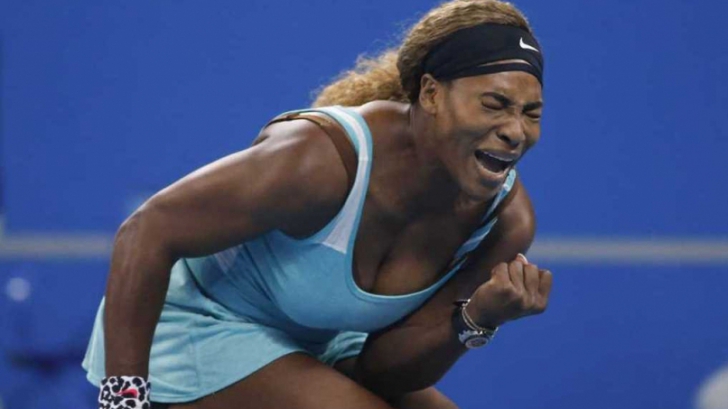 Reacție fabuloasă a Serenei Williams după victoria în fața Simonei Halep