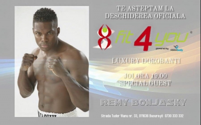 Exclusiv! Programul lui Remy Bonjasky în România. Triplul campion K1 vine să lanseze Vision Body...