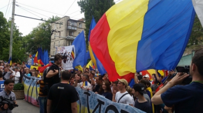 25 000 de oameni, în stradă. Un alt protest de amploare. "Vrem unirea cu România"