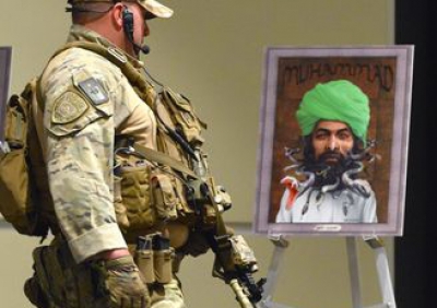 Atentat armat la un concurs de caricaturi