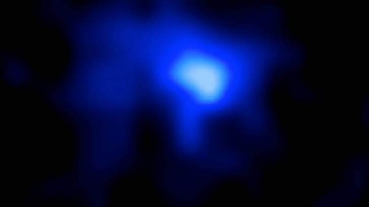 Galaxia albastră de la 13 miliarde ani-lumină