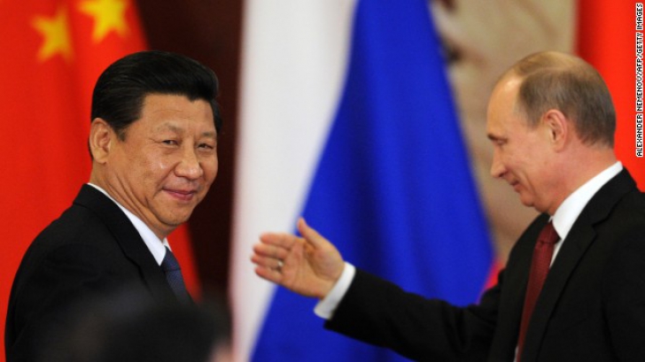 Întâlnire Putin - Xi Jinping