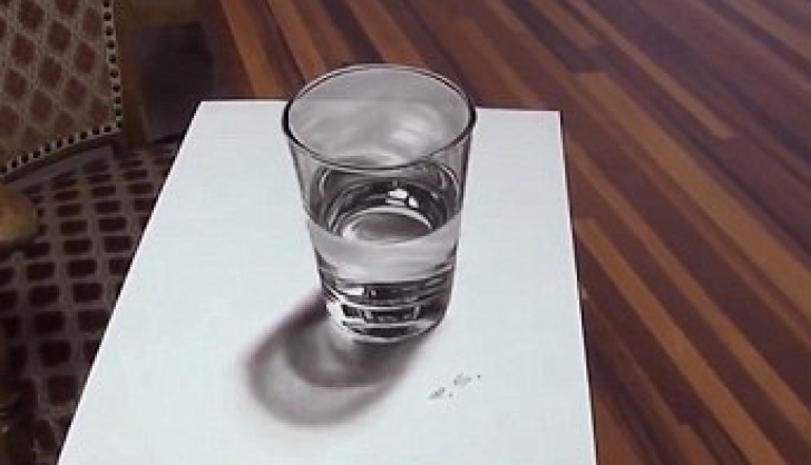 Toţi cred că în această imagine este un pahar cu apă. Ce este de fapt