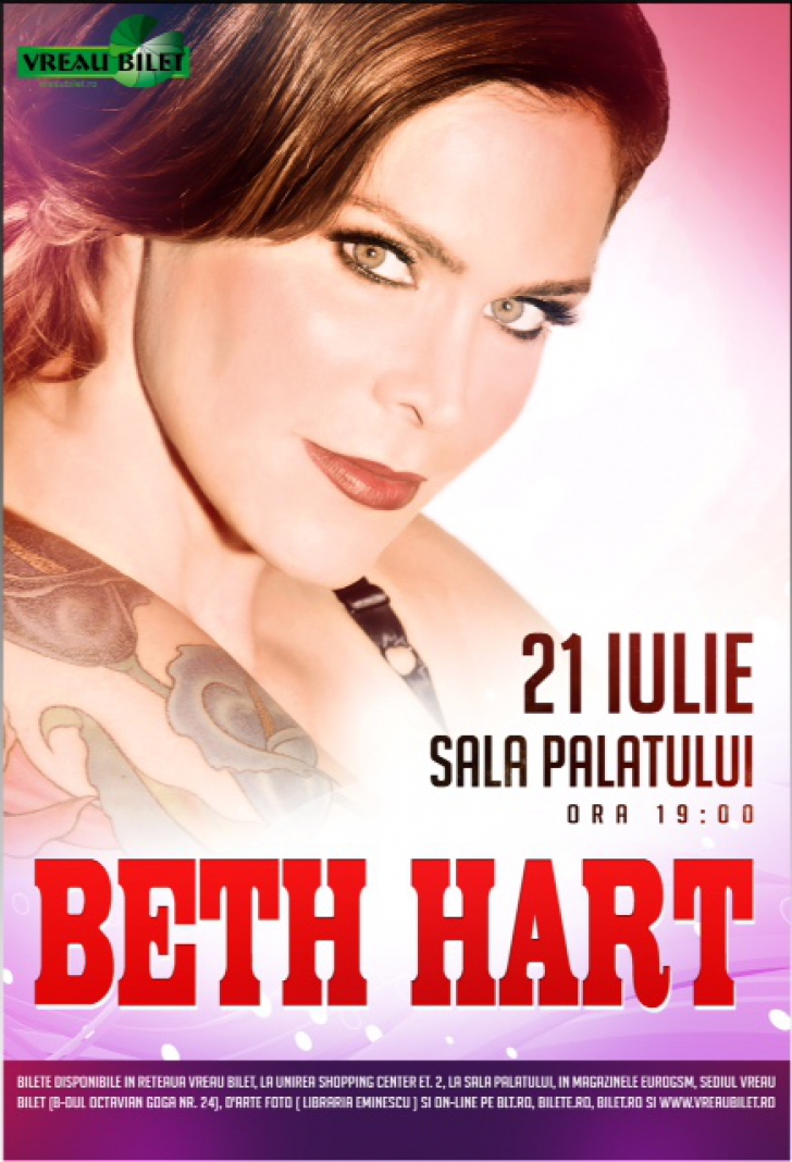 Beth Hart- numarul 1 in top Billboard Blues