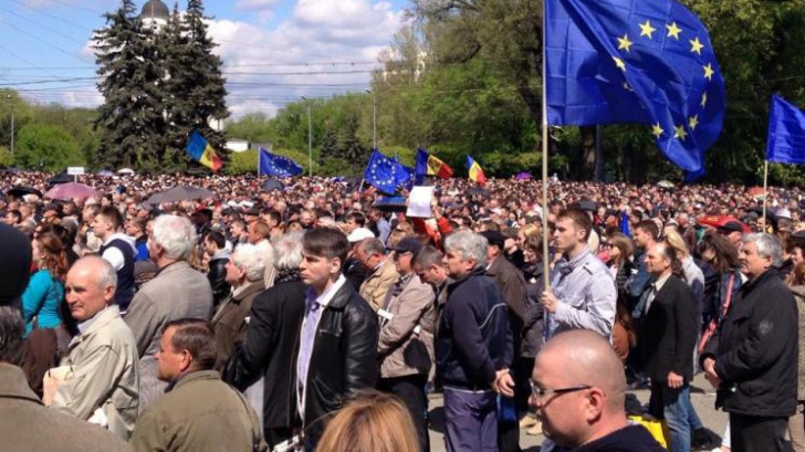 Protestul care a zguduit Chișinăul: 50 de mii de oameni au cerut demisia guvernanților. Ce a urmat