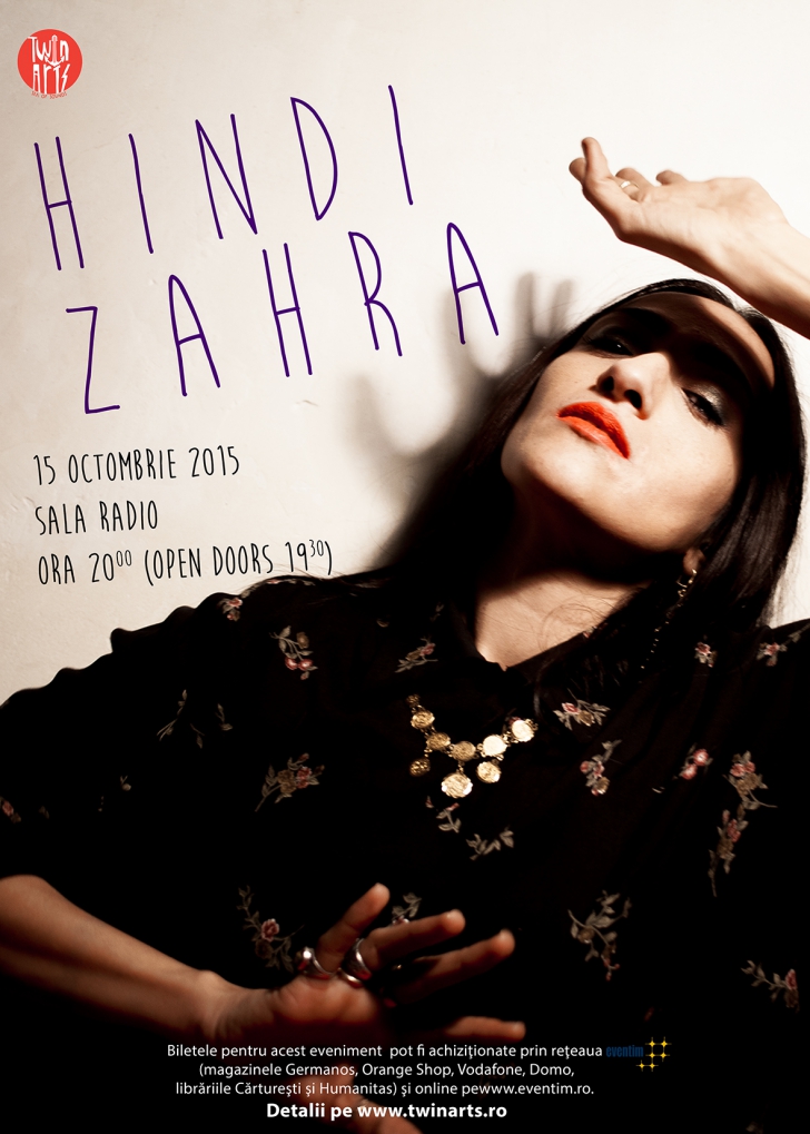 Hindi Zahra, primul concert în România