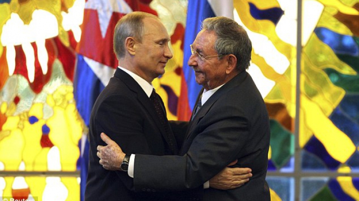 Rusia, relaţii de prietenie cu Cuba