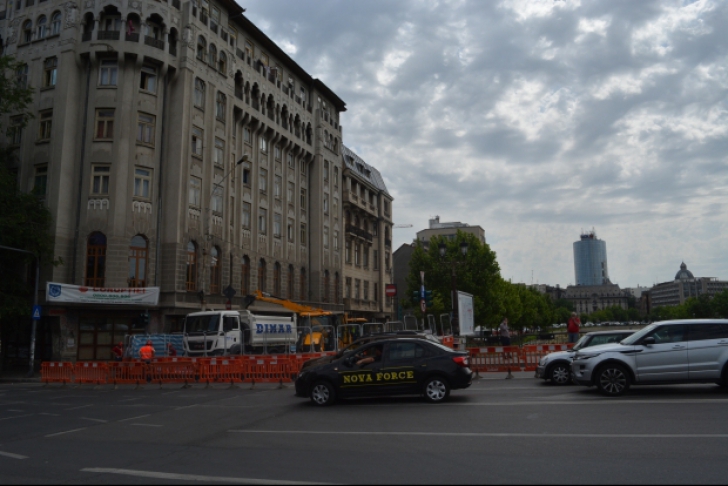 Circulaţie blocată în centrul Bucureştiului. Pe unde a fost deviat traficul