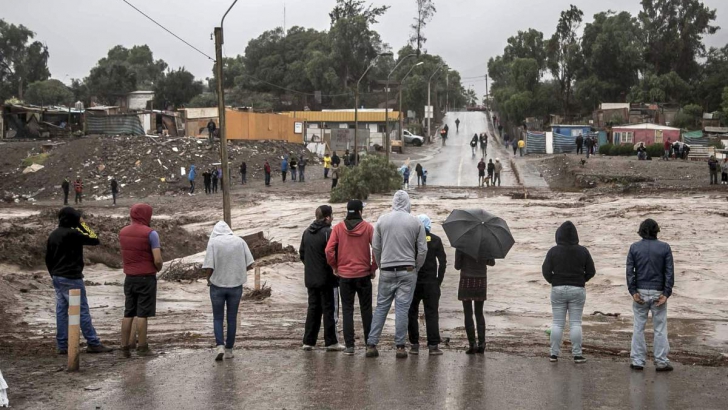 Ploile torenţiale au făcut ravagii în Chile 