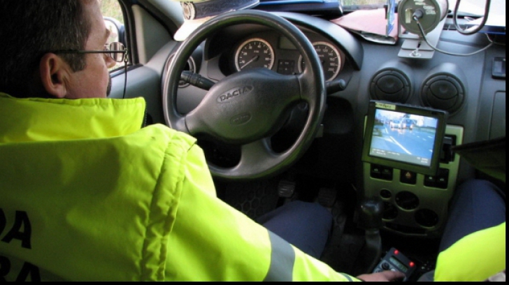 Şofer care circula cu 214 kilometri pe oră, surprins de radar pe DN 2, în Buzău