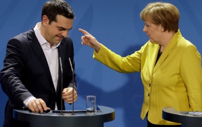 Angela Merkel si Alexis Tsipras