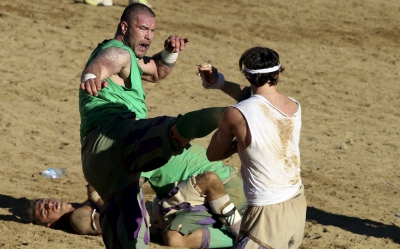 Scene de groază pe teren / Foto: TheTelegraph.com