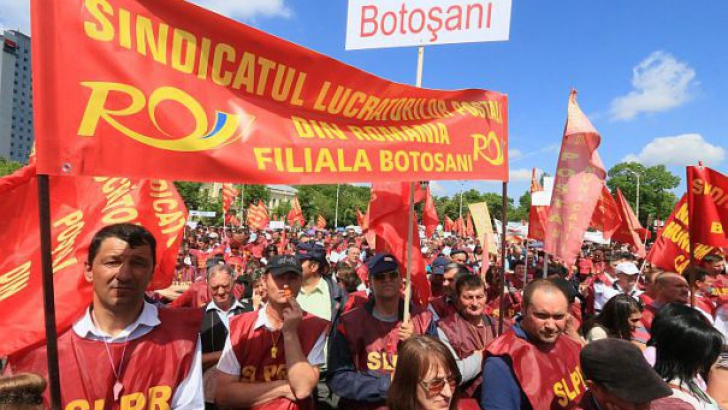 Sindicatul Lucrătorilor Poștali din România pichetează, marți, sediul Ministerului Finanțelor