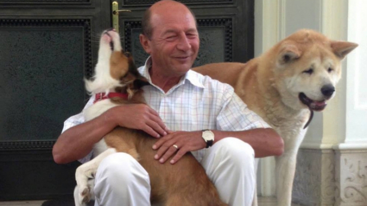 Traian Băsescu a mers, luni dimineaţă, la vila Gogol care i-a fost atribuită de Guvern ca reşedinţă