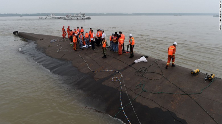Tragedie pe râul Yangtze