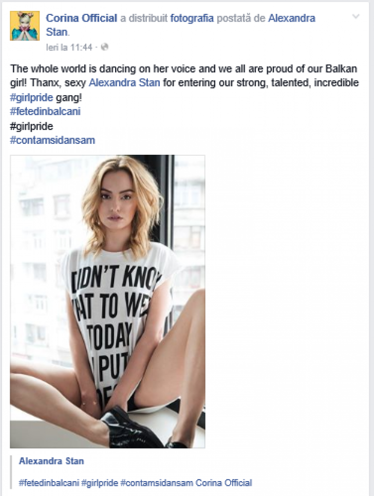 Madalina Ghenea, Loredana, Inna, ambasadoare ale revolutiei “Fete din Balcani”