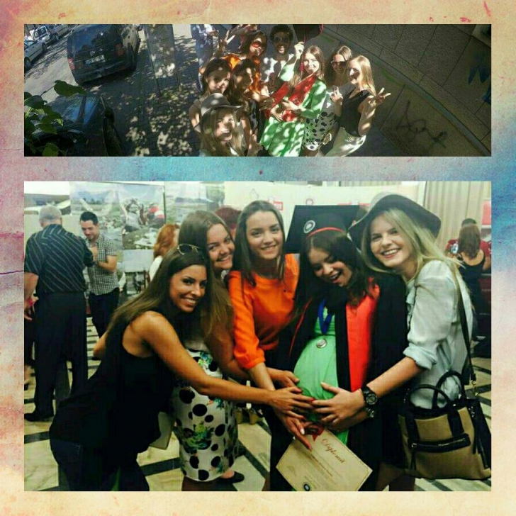 Logodnica lui Moga a absolvit facultatea în ultima lună de sarcină! Cât de mult s-a transformat