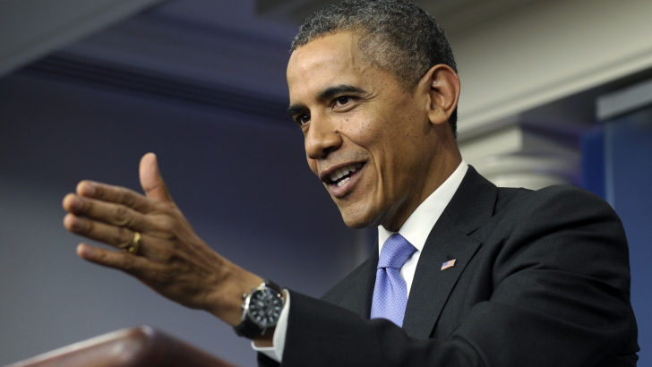 Barack Obama uimește cu vocea sa. Cum a interpretat imnul religios "Amazing Grace" 