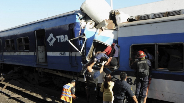 Peste 40 de răniţi într-un accident feroviar în Argentina