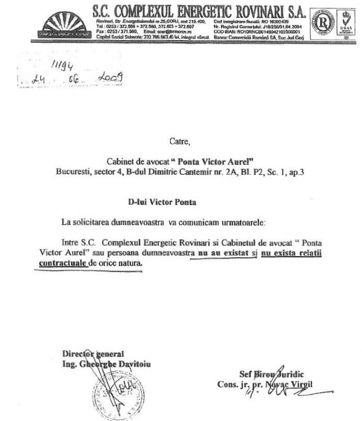 Cum se apără Victor Ponta de acuzațiile DNA. Document 