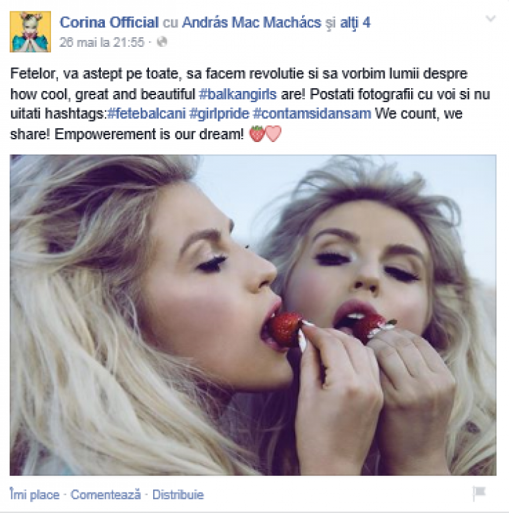 Madalina Ghenea, Loredana, Inna, ambasadoare ale revolutiei “Fete din Balcani”