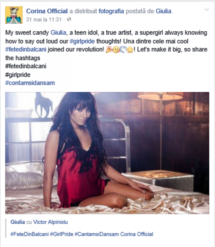 Madalina Ghenea, Loredana, Inna, ambasadoare ale revolutiei “Fete din Balcani”