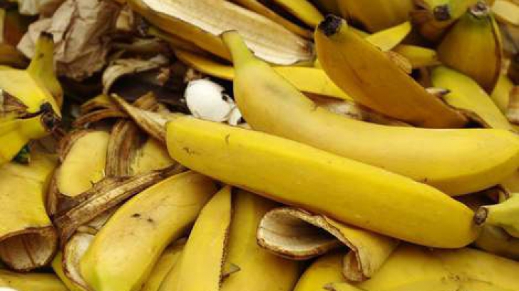 Coaja de banană are efecte miraculoase. Ce poţi trata cu ea