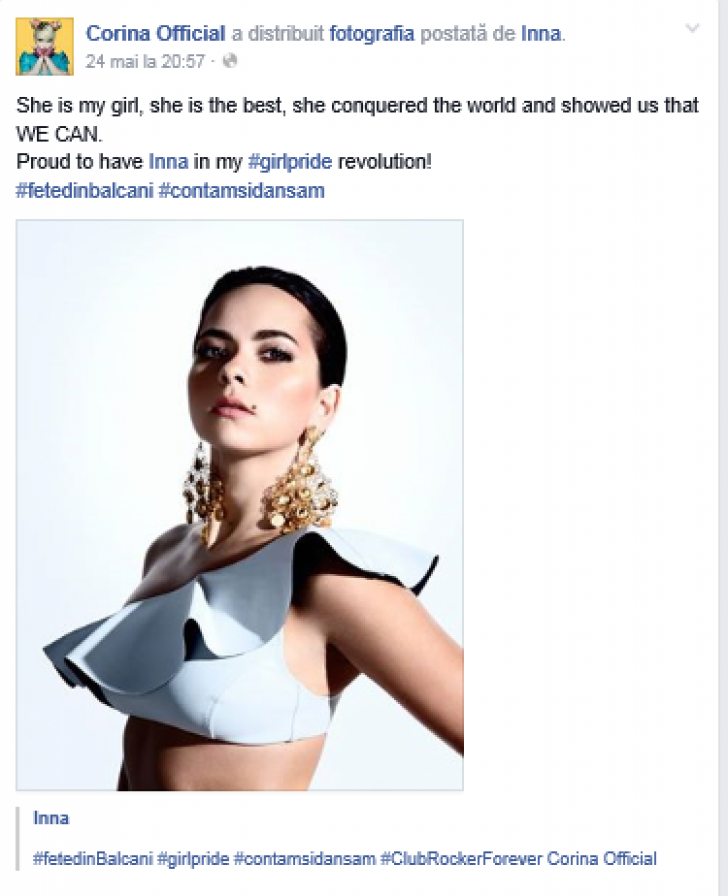 Madalina Ghenea, Loredana, Inna, ambasadoare ale revolutiei “Fete din Balcani”