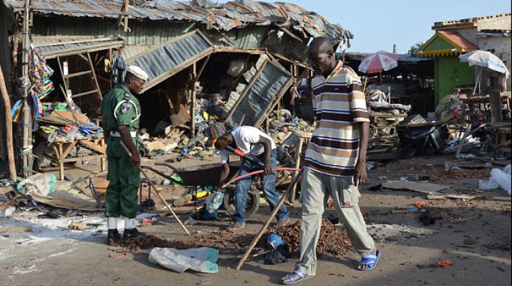 Un copil sinucigaş a omorât zece oameni nevinovaţi în Nigeria, după ce s-a aruncat în aer