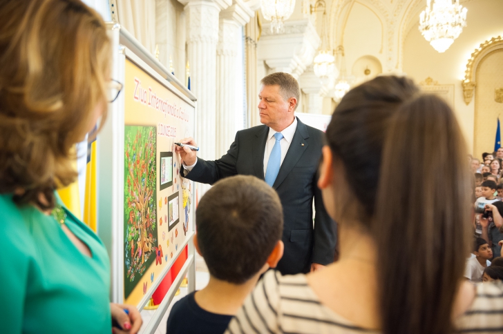 Cum a fost sărbătorită Ziua copilului la Palatul Cotroceni. Imagini memorabile / Foto: presidency.ro
