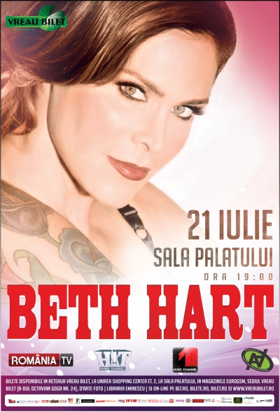 Beth Hart vrea să pornească pe urmele lui Dracula, într-o scură incursiune în Transilvania!