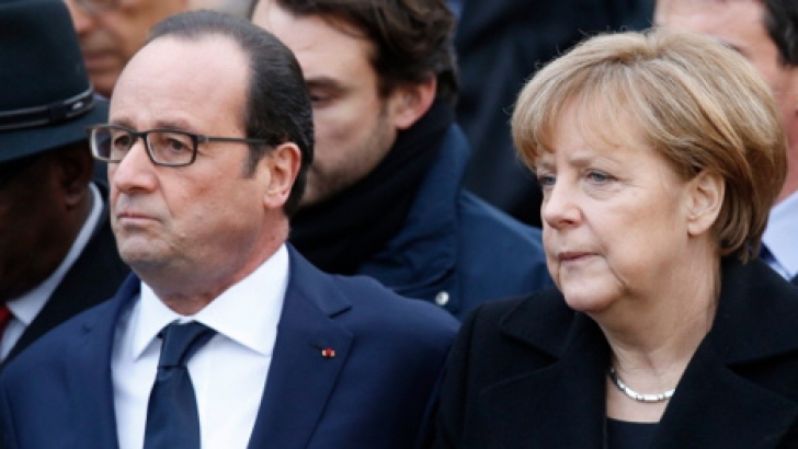 Hollande și Merkel lasă "deschisă ușa pentru discuții", însă îi cer Atenei "propuneri serioase"