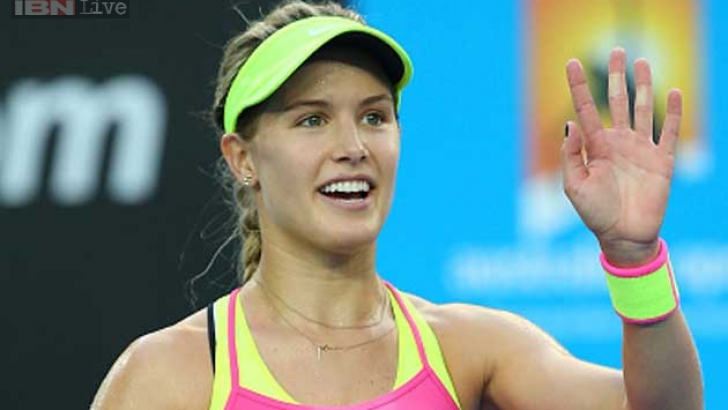 Frumoasa jucătoare de tenis Eugenie Bouchard a pierdut un pariu pus cu un fan. Ce a trebuit să facă