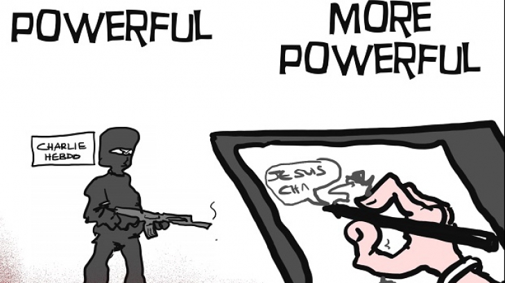 Profetul Mahomed a murit... pentru Charlie Hebdo! Trăiască $, "pro-fetul" jurnalismului occidental