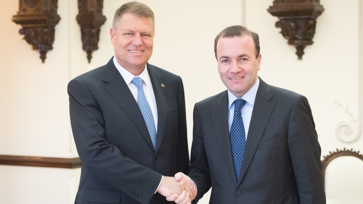Iohannis cere sprijinul președintelui grupului PPE pentru aderarea României la Schengen 