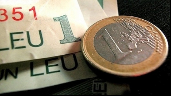 CURS BNR. Cel mai slab euro din ultimele trei luni. Dolarul se apreciază puternic