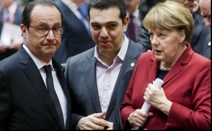 Mekel, Hollande si Tsipras
